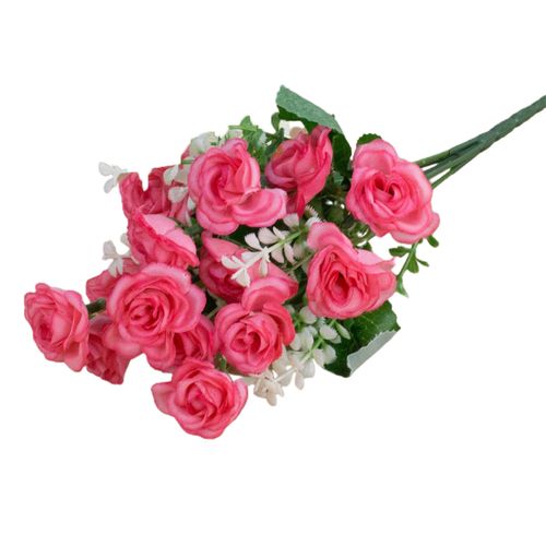 product_image_name-Generic-1 Bouquet Artificial Rose Wedding Home Decor Flower-Pink-1