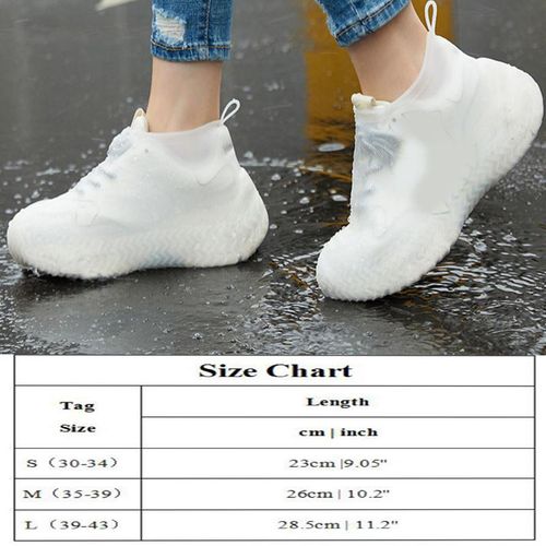 1pair Silicone Rain Shoe Cover