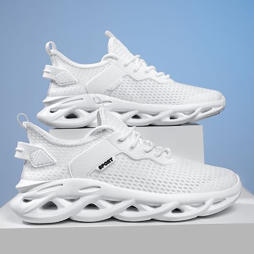 Fashion New Mens Shoes EUR Size 38 48 Teenagers Cushion Fitness Sneakers Trainers Outdoor Breathable Ultralight Sport Shoes For Men Leisure Fashion Trekking Sneakers Male Gym Athletic Jogging Shoes Ju...
