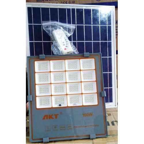 Generic AKT 160w Solar Flood Light With Seperate  Panel- All In One