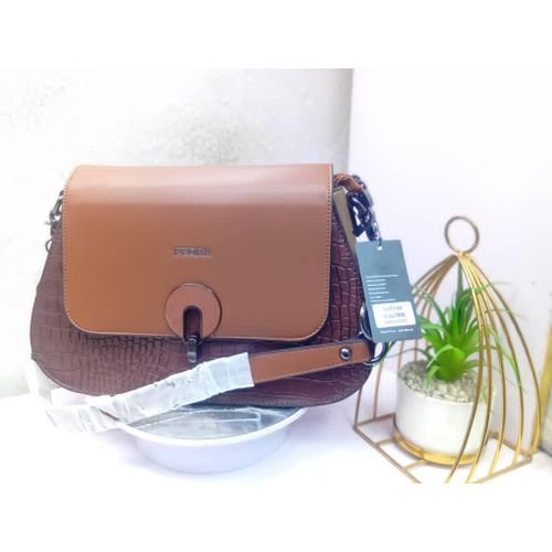 Pedra Ladies High quality office handbag. Brown