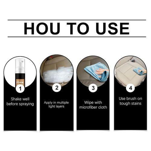 product_image_name-Generic-Foam Cleaner, Multi-Purpose Car Interior Cleaner, Multipurpose foam cleaner, leather seat foam cleaner for car interior decontamination and cleaning-3