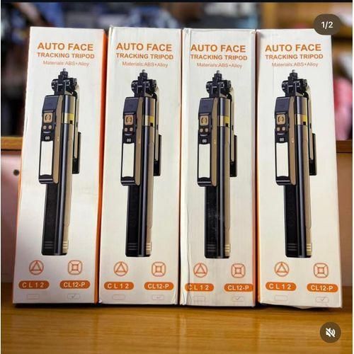 ABS Auto Face Tracking Quadrapod Ai Gimbal & Monopod & Selfie Stick & Tripod With Remote - image 3