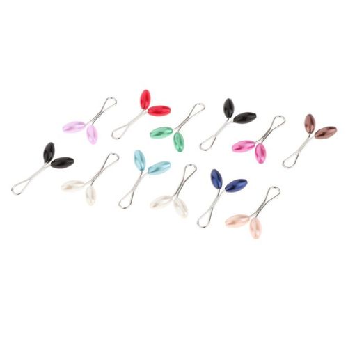 12 Pieces Pearl Scarf Brooch Pin Headscarf Pearl Pins Clips U Shape Scarf  Clip Headscarf Shawl Scarf Clip Pearl Clip Scarf Pin Muslim Hijab Pins  Multi-Use Hijab Pin, Multicolor