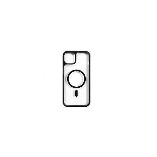 Generic IPhone 12/12 pro Elite black Transparent Magsafe Magnetic Back Case