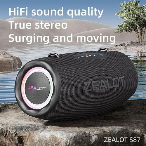 product_image_name-Zealot-S87 Wireless Bluetooth Portable Speaker - Black-1