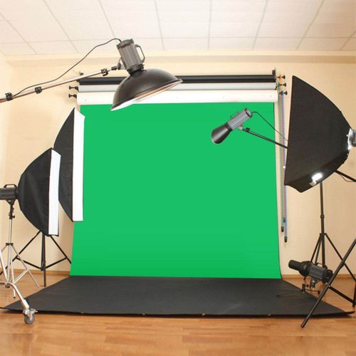 Muslin 10ft Cloth Backdrop - Chromakey Green Muslin Background