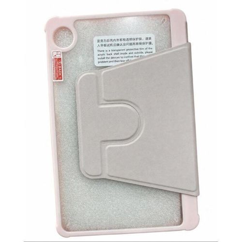 Generic 360 rotation leather flip case for Samsung Galaxy a11 / a9 (8.7 inch) - pink