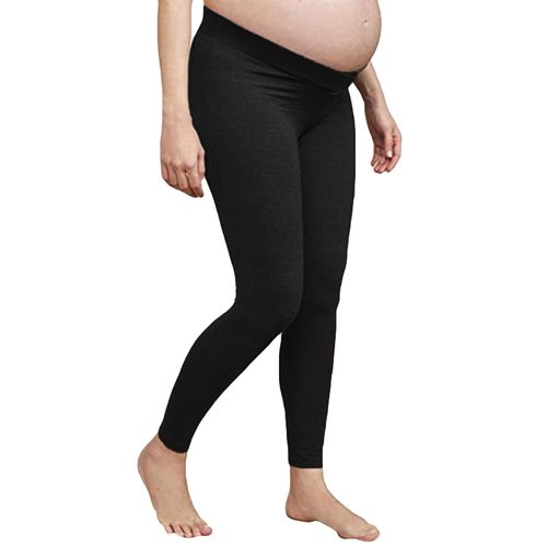 ELF Maternity Leggings over the Belly Solid Color Soft Pregnancy Yoga Pants  for Women Athletic Workout Active Wear 