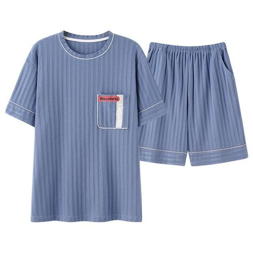 Generic Plus 6xl Cheap Summer Men s Cotton Pajamas Sets Sleepwear Sets Shorts Homewear Nightwear Home Clothes Pijama Pyjamas Sleep S Jumia Nigeria