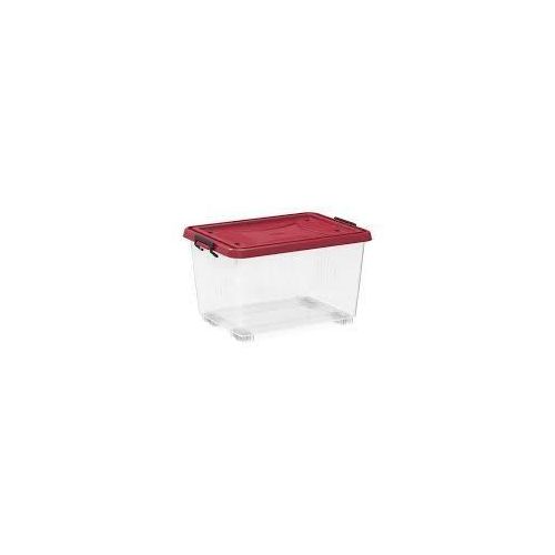 Ok Plast Heavy Duty Utility Box /Storage Bin With Wheels 70Litres (Lid Color May Differ)
