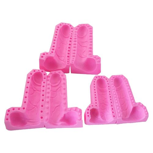 Generic 3D Beauty Penis Silicone Fondant Cake Mold Silicone