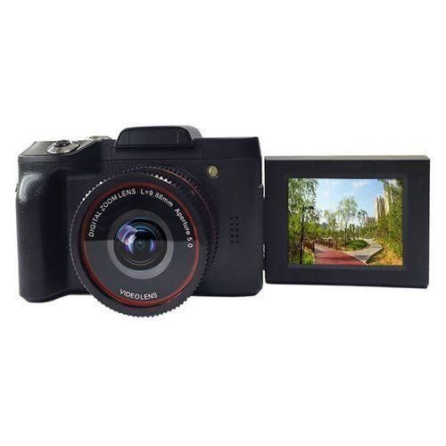 Cam DCA1489 HD Flip-Screen Selfie Camera 16MP, Rotatable Screen