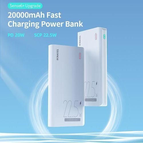 product_image_name-Romoss- 6F 20000mAh 22.5W Fast Charge Portable Type-C Power Bank-2