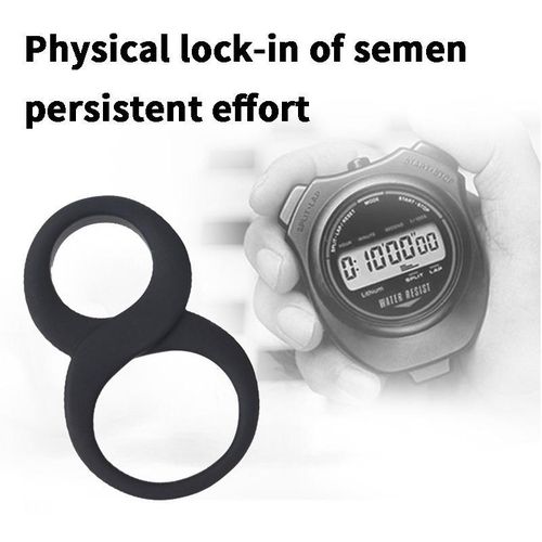 product_image_name-Gm-8-character lock ring silicone double ring couples male delay ring resistance ring  toys-4