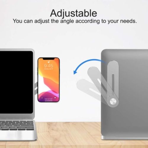 product_image_name-3M-Magnetic Laptop Phone Holder. Side Mount Laptop Phone Holder-2