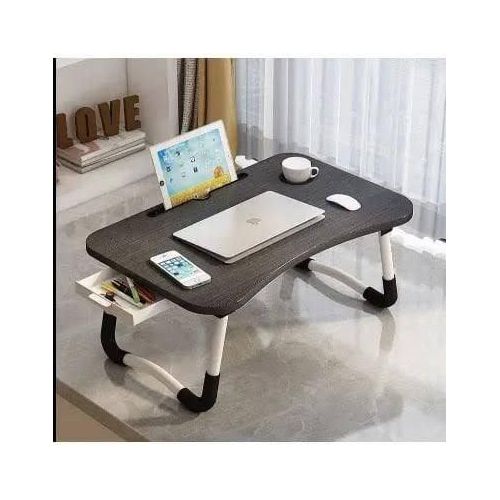 Generic Multifunctional Foldable Laptop Bed Side Table with CUP Holder