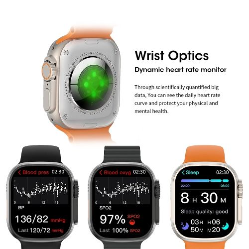 product_image_name-Generic-NEW Smartwatch 49mm Bluetooth Call NFC Compass Route Track Ip68 Smart Watch Microwear Ultra Smartwatch-6