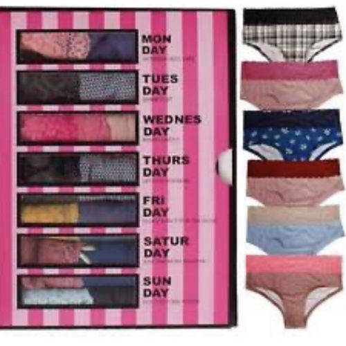 Fashion 7 In 1 Ladies Panties Set