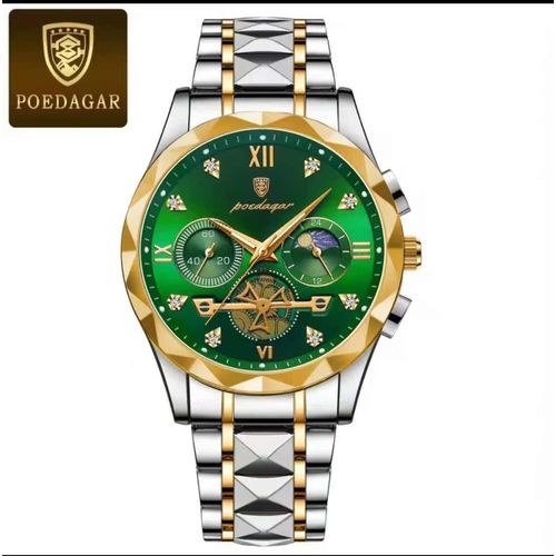 POEDAGAR BIG BOSS MEN SWEET  CLASSIC NICE WRISTWATCH