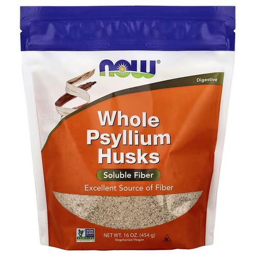 product_image_name-Now Foods- Whole Psyllium Husks Soluble Fiber - 454g-1