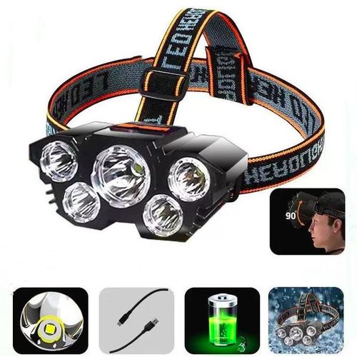 Generic T21 Rechargeable Led Headlight Headlamp Head-Mounted Flashlight head torch