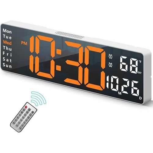 Generic Big Digital wall led clock with remote