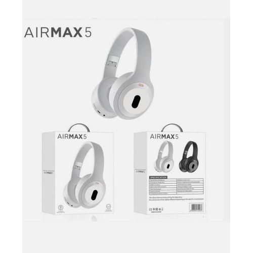 product_image_name-Generic-Air Max 5 - Wireless Over-Ear Noise Cancellation Headphones with Bluetooth 5.3, TF Card Slot, Built-in Mic, USB-C Charging, Comfortable Cushioned Ear Cups, Gaming Headphone - Compatible with Smartphones & Computers, - Modern Headset-2