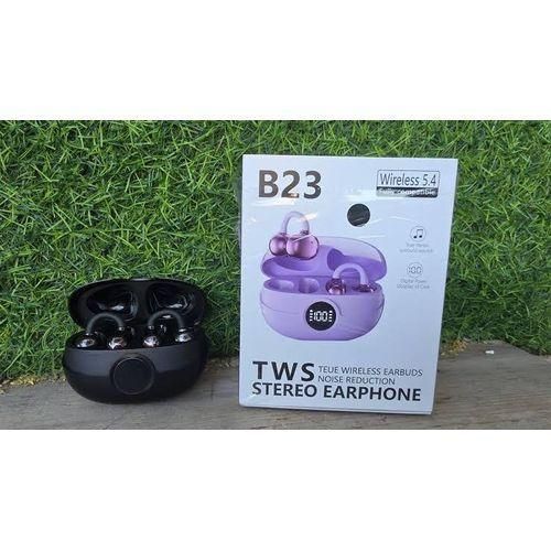 Generic B23 TWS STEREO Wireless Bluetooth clip on headset headphones - image 3