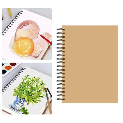 A4/8k/16k Sketchbook For Markers Drawing Spiral Notebook Blank