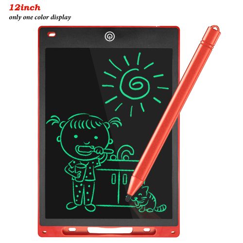 12/16inch Children's Digital Notebook LCD Drawing Tablet Toys Kids Drawing  Board Writing Pad Magic Blackboard Educational Toys