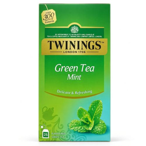 Twinings Green Tea with Mint – Refreshing Peppermint Flavoured Green Tea