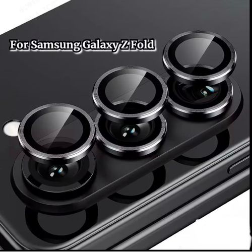 Samsung Fold 7 Camera Lens Protector - Metal Ring Cover, Easy Installation, Anti-Scratch, Case-Friendly.