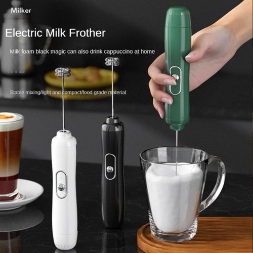 Dropship Milk Frother Handheld, Battery Powered Drink Mixer For