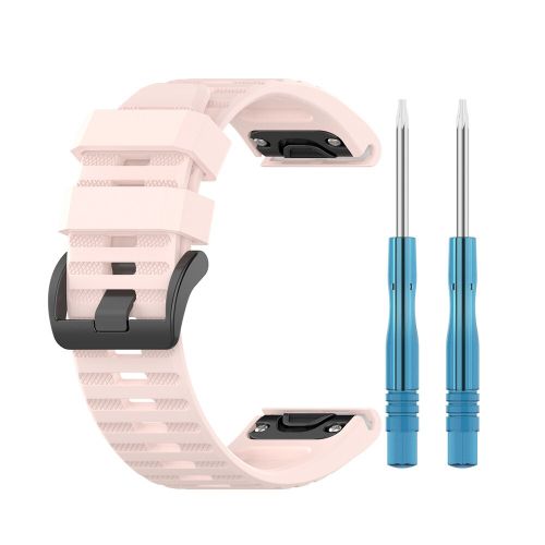 Generic 26MM Wristband Bracelet Band For Garmin Fenix 6X GPS /Fenix 6X PRO/ Fenix  6X Sapphire GPS /Fenix 5X /Fenix3 Watch Repair Parts