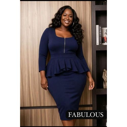 Fashion  Classy corporate Gown For Beautiful Ladies