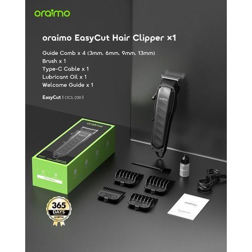 product_image_name-Oraimo-Easy-Cut Super Powerful Professional Sharp Cuts Adjustable Cordless Hair Clipper OCL-230-4
