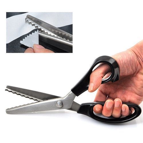 Scissors For Fabric Cutting Zigzag Scissors With Serrated Cutting Edge Decorative  Edge Scissors Jagged Edge Scissors Sewing - AliExpress