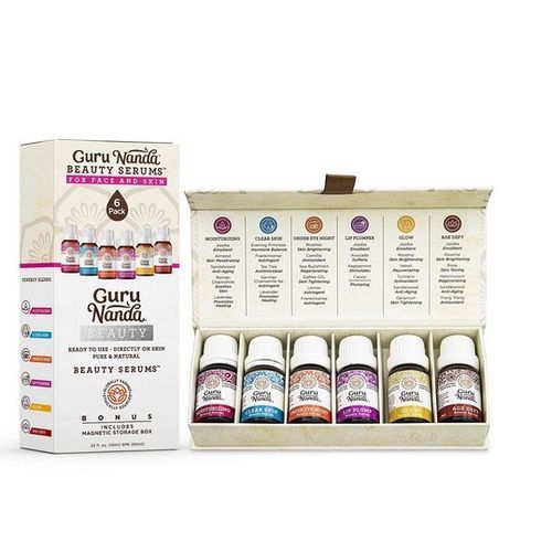  GuruNanda (Set of 6) Therapeutic Grade Essential Oils