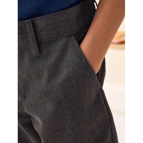 product_image_name-Fashion-Boys Zip Fly Flat Front School Short-2