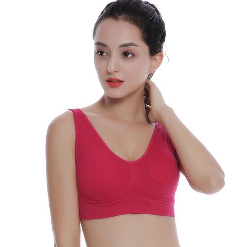 Jerrinut Bras For Women Plus Size Seamless Bra Cotton Breathable