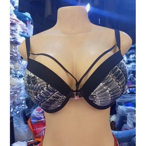 Fashion NEW UK QUALITY DOUBLE PADDED STOCK BRA (D, DD Cup Size