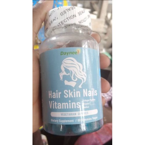 Alive! Hair, Skin & Nails Gummies, Strawberry, 60 Gummies