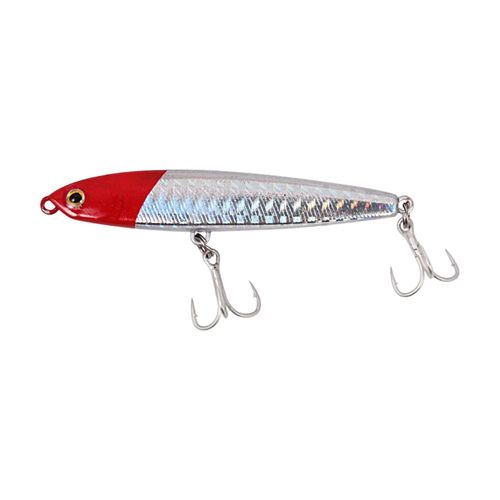  Fishing Lure 3D Red/Silver Lure Eyes Simulation
