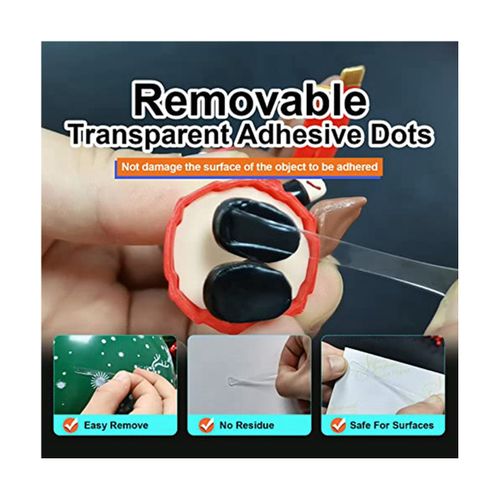 915 Generation 1000Pcs Clear Double Sided Adhesive Dots for