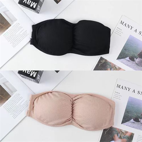 Fashion 2PC Sexy Lingerie Strapless Brassiere Top Push Up Bras Gifts