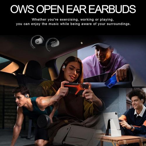product_image_name-Generic-AI Translate True Wireless OWS Headset JM13, Bluetooth on-Ear Headphones That Support 150 Languages, Long Battery Life hi-fi Stereo Motion Wireless Earbuds-4