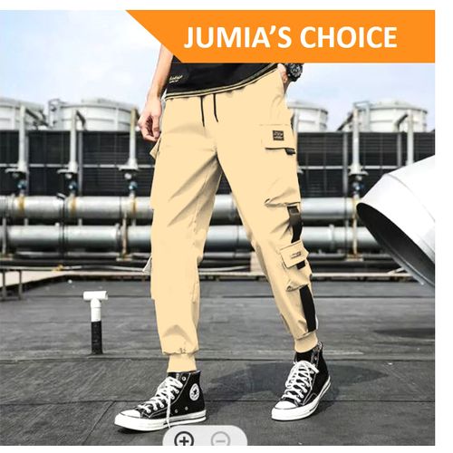 Fashion Pants For Unisex - Combat Trousers - Men's Joggers - Green