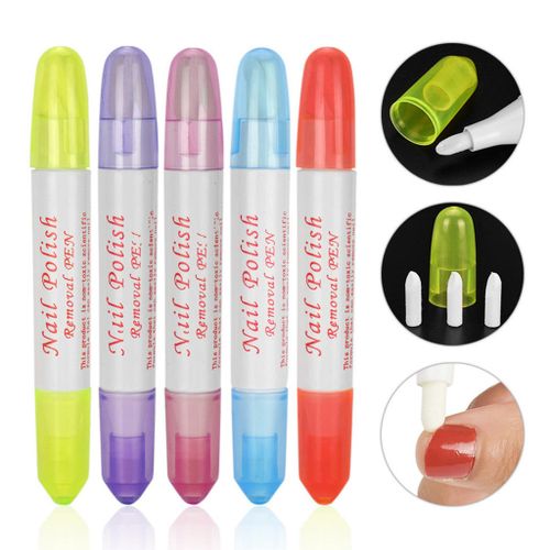 Nail Polish Remover Pens UV Gel Corrector Remover liquid Nail Art Hold  Makeup Cleaner Erase Pen Manicure Tool With 3 Cotton Tip - AliExpress