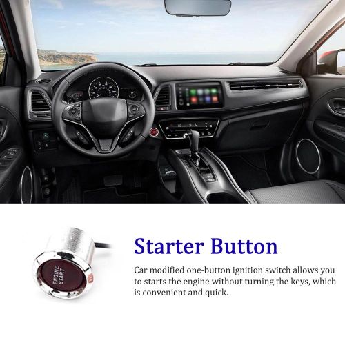 Car Interior Modification One-button Start Button Switch Ignition